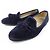 Autre Marque Lederschuhe mit Fliege Blau Marineblau - Ansicht 3