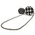 Timeless Borsa a tracolla in tweed Chanel AP0986 Nero Bianco Crudo - vista 2