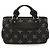Boogie Céline Borsa a mano Celine Anagram Denim Leather Nero