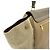 Céline Sac 2way en cuir et toile Celine Trapeze Marron Beige - vue 4