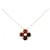 Van Cleef & Arpels Vintage Alhambra 750 Pink Gold Necklace Golden  - view 1