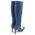 Botas de denim roto Loewe Destroyed Ripped Denim Boots Azul - vista 3