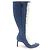 Botas de denim roto Loewe Destroyed Ripped Denim Boots Azul - vista 6