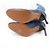 Botas de denim roto Loewe Destroyed Ripped Denim Boots Azul - vista 7