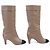 Timeless Botas de cuero Chanel COCO Mark G36438 Beige - vista 3