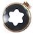 Penna a sfera Montblanc Ingrid Berkman La Donna Nero Bianco D'oro - vista 4