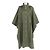 Cappotto a mantella militare con ricamo a forma di ape Christian Dior Verde Cachi