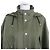 Cappotto a mantella militare con ricamo a forma di ape Christian Dior Verde Cachi - vista 4