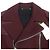 Paul Smith Lammfelljacke Braun Bordeaux - Ansicht 2