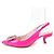Escarpins de verniz Roger Vivier Virgul Strass Buckle Rosa - vista 4