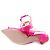 Escarpins de verniz Roger Vivier Virgul Strass Buckle Rosa - vista 6