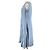 Autre Marque Rene Triacetat-Kleid Blau Hellblau - Ansicht 2