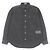 Camicia a maniche lunghe con patch logo Dior Couture Marrone Grigio