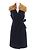Autre Marque Lange Weste aus Wolle Dries Van Noten Blau Marineblau
