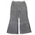 Timeless Pantalones de algodón denim CHANEL COCO Mark Gris