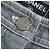 Timeless Pantalones de algodón denim CHANEL COCO Mark Gris - vista 8