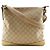 Borsa a Spalla Gucci GG Canvas Beige