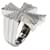 Autre Marque Platin-Diamant-Ring Silber - Ansicht 2