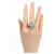 Autre Marque Platin-Diamant-Ring Silber - Ansicht 7