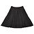 Timeless Falda plisada de mezcla de lana con estampado Coco Mark de Chanel Castaño Gris - vista 2
