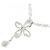 Autre Marque Collana in oro bianco Pt Au750 e diamanti Argento - vista 4