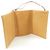 Autre Marque Pochette in pelle saddle Somes Beige - vista 4