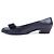 Vintage Pumps Salvatore Ferragamo Blau Marineblau - Ansicht 2