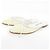 Sandali Manolo Blahnik BALLERIMU Bianco Giallo - vista 3