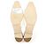 Sandali Manolo Blahnik BALLERIMU Bianco Giallo - vista 4