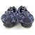 Scarpe basse Louis Vuitton Blu Blu navy - vista 5
