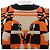 Hermès Hermes 3H2620DD Punto de cachemira 34 Negro Roja Beige - vista 5