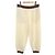 Pantalones de algodón Gucci Blanco
