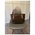 Borsa Tote Louis Vuitton Monogram Canvas Neverfull MM Marrone Monogramma - vista 3