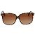 Emmanuelle Khanh Leopard-Sonnenbrille Braun