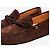 Tod's Mocassini Gommino in scamosciato marrone - taglia EU 39 - vista 4