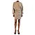 Isabel Marant Etoile Graues Sweatshirt-Kleid mit Drapierung - Größe UK 8