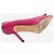 Emilio Pucci Spitze Pumps aus rosa Leder - Größe EU 38 Pink - Ansicht 5