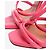 Philosophy Di Alberta Ferretti Rosa Leder Riemchen-Sandalen - Größe EU 38.5 Pink - Ansicht 4