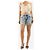 Frame Denim Short jeans azul rasgado - tamanho UK 12 - vista 2