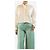 Lorena Antoniazzi Weißes Cropped-Hemd mit Tasche - Größe UK 8 - Ansicht 3