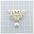 Mikimoto Au750 Perlen-Diamant-Anhänger Golden - Ansicht 6