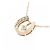 Autre Marque Collar de oro amarillo K10 2 en 1 con rubí y diamante Dorado - Ansicht 4