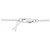 Tiffany & Co Collana Tiffany Atlas X Closed Circle 750 Oro Bianco e Diamanti Argento - vista 5