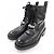 Hermès Botas de cuero Veaubox Hermes Negro - vista 3