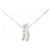 Autre Marque Collana in platino 950 e diamanti Ginza Tanaka Argento