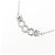 Autre Marque Collana Ribbon in Diamanti Au750 Argento - vista 4