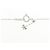Autre Marque Collana Ribbon in Diamanti Au750 Argento - vista 5