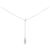 Autre Marque Collana in oro bianco Au750 Argento