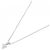 Autre Marque Collana in oro bianco 10K e diamanti Argento - vista 2