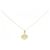 Autre Marque Colar de diamante Au750 Dourado